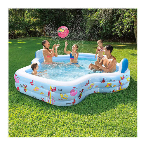 Inflatable Pool with 2 Seats Family Paddling Pool for Sale, Offer Inflatable Pool with 2 Seats Family Paddling Pool