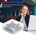 Hot Sale USB Hubs Classic Delicate Texture 4-Port USB 3.0 Hub to USB-C Type-C USB3.1 Adapter Data Cable for Macbook ASUS