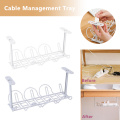 Underdesk Cable Management Tray Storage Organizer Wire Cord Power Charger Holder 05