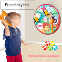 36CM*36CM Children Cartoon Dart Board With Cloth Safety Sticky Balls Darts Throwing Toy Sucker Dart Target For Children Sport