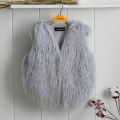 Fashion Baby Faux Fur Vest Family Matching Waistcoats Outwear Winter Autumn Spring Mother Daughter Girl Fur Vest Solid Color