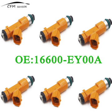 6pcs New Brand 16600-EY00A Fuel Injector Nozzle For NISSAN INFINITI G37 370Z Q50 0950