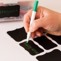 Chalkboard Labels & Chalk Stickers Vintage Arts Crafts Blackboard Glass Jars UK