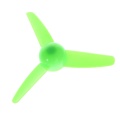 1PC Wind Power Toy Three Blade Plastic Propeller Accessories Shaft Diameter 2mm Q6PD
