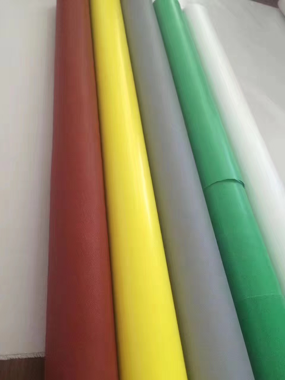Red Silicone Rubber Coated Cloth