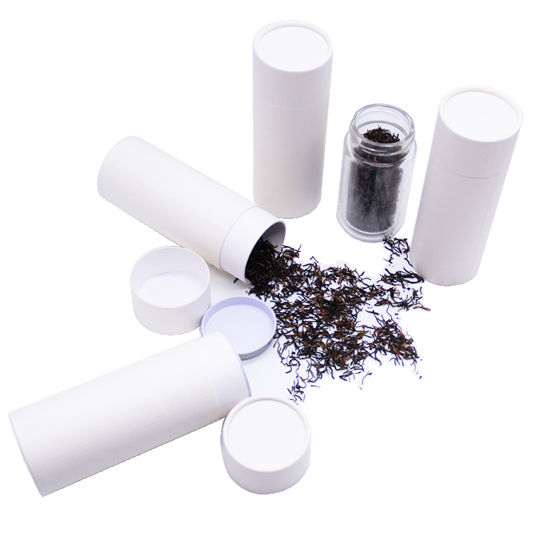 Paper tube tea gift box