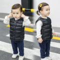 Winter Kids Vest Warm Cotton Children's Baby Girls Vest Hooded Jacket Winter Autumn Waistcoats for Boy toddler Outerwear Coats