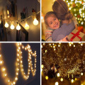 USB LED Light String Halloween Christmas Decoration 5V Holiday Lighting Waterproof Outdoor Fairy Lights Bulb Garland for Photo