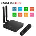UGOOS AM6 Plus Amlogic Smart Android 9.0 TV Box DDR4 4GB RAM 32GB ROM 2.4G 5G WiFi 1000M LAN Bluetooth 4K HD Media Player