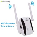 New WIFI Repeater wifi Router Signal Extender Long Range Booster Wireless Network Amplifier 802.11n Dual wi fi Antenna Enhancer