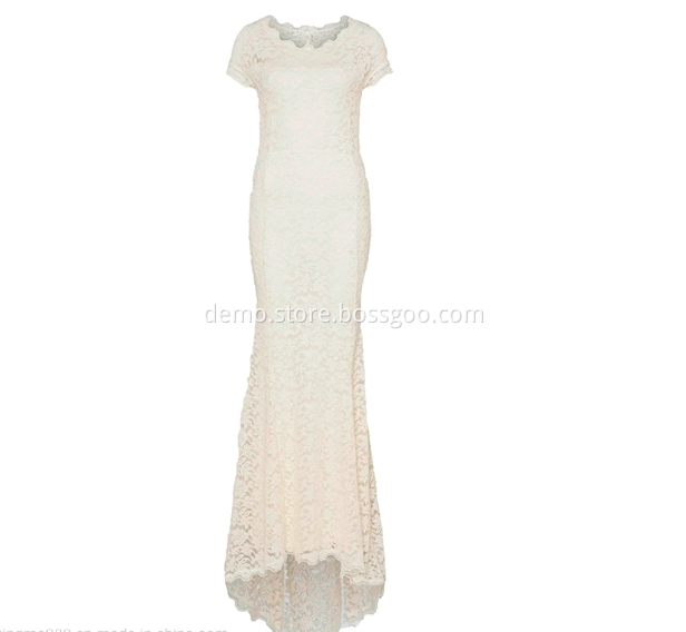 Appearance Of Strapless Wedding Dress 