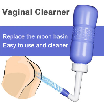 450ML Portable Bidet Cleaner Pregnant Women Vaginal Anal Washing Men Anus Clean Elderly Kids Ass Washer Auxiliary Tools