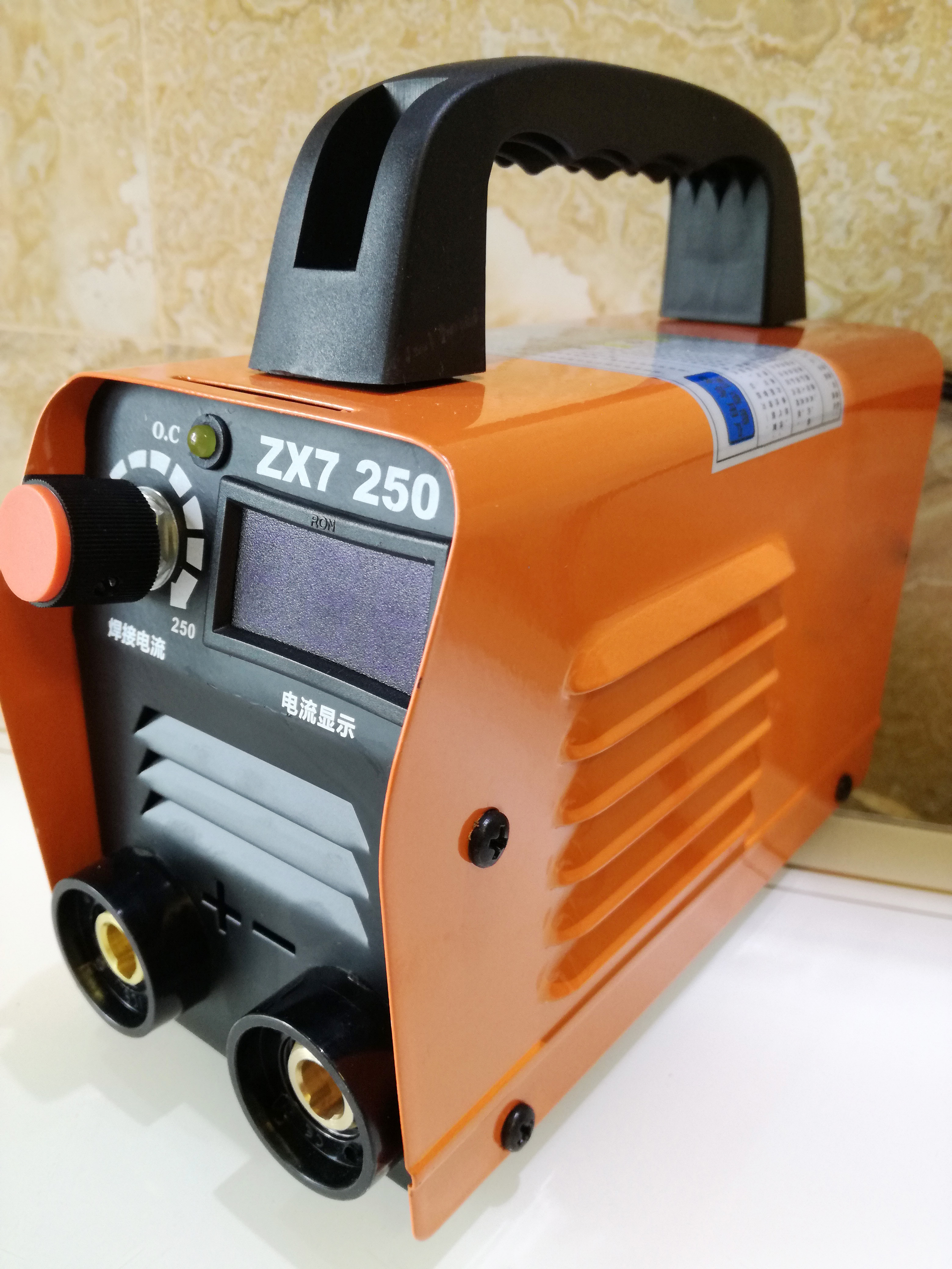 New IGBT Inverter Arc Electric Welding Machine ARC-250 110/220V Digital Display Arc Stick Welders Set For DIY Home Welding Work