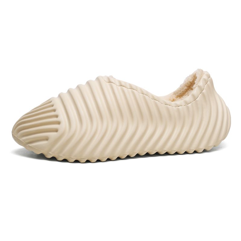 2020 Warm Alien Skeleton Shoes For Men Winter Comfortable Slip-On Slides Slippers Outdoor Walking Fur Sneakers Male Chaussures
