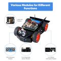 SunFounder Raspberry Pi Car Robot Kit for the Raspberry Pi 4B and 3 model B+ 3B Electronic DIY Robot