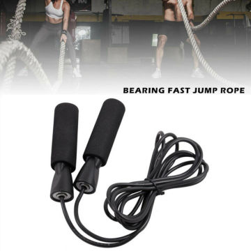 Jump Ropes Weighted Skipping Rope Steel Wire Adjustable Speed Jump Rope Workout Exercise Fitness Equipments