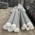 galvanized pvc coated chain link fence