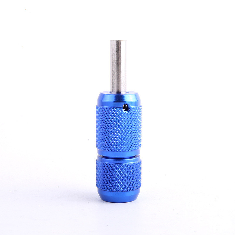 22mm Aluminum Alloy Tattoo Grips Tube with Back Stem Self-locked Tattoo Handle Machine Kit Gun Tattoo Accessories