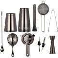 11 Piece Bartender Kit Cocktail Boston Shaker Barware Set Includes 28 and 18 OZ 2020 Top Seller Cocktail Shaker Bar Set