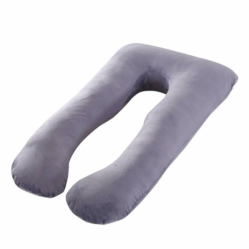 1pc U Shape Pregnancy Pillow Bedding Full Body Comfortable Sleeping Cushion 70x130cm