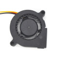 1pcs new blower Dual Ball 50mm 5020 50*50*20 12V 5500RPM Cooling Fan 2PIN 5CM For 3D Printer Cooling Turbine Blower Fan Coole