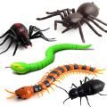 Infrared RC Remote Control Animal Toy Kit for Kids Adults Smart Cockroach Spider Snake Ant Prank Jokes Radio Insect for Boys