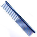 Professional Anti-Corrosion Grooming Comb For Dogs Cats Colorful Paint Tapered Stainless Steel Pins Pet Grooming Supplies