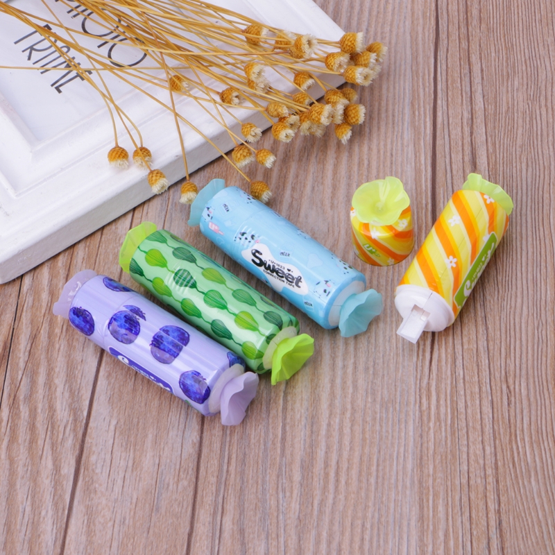 5m Candy Correction Tape White Out Roller Tool School Office Stationery