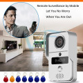 2pcs/lot Free Shipping 1080P WiFi Video Doorphone Home Security Wireless Visual IP Intercom Door Bell Remote Unlock Door VF-DB04