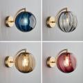 2020 Nordic wall lamp 4 Color Globe led wall light for home living room/bedroom/stair light Acrylic wall sconce