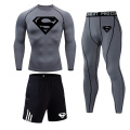 Men's Clothing Winter first layer Thermal underwear Long johns Warm Long sleeve Tights Fitness leggings skin Compression suit