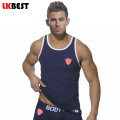 LKBEST 2019 New Men'S Tank Tops Casual Cotton Men Vest World Police Pattern Undershirt Men Brand Clothing 3 Colors M-XXL (N-191)