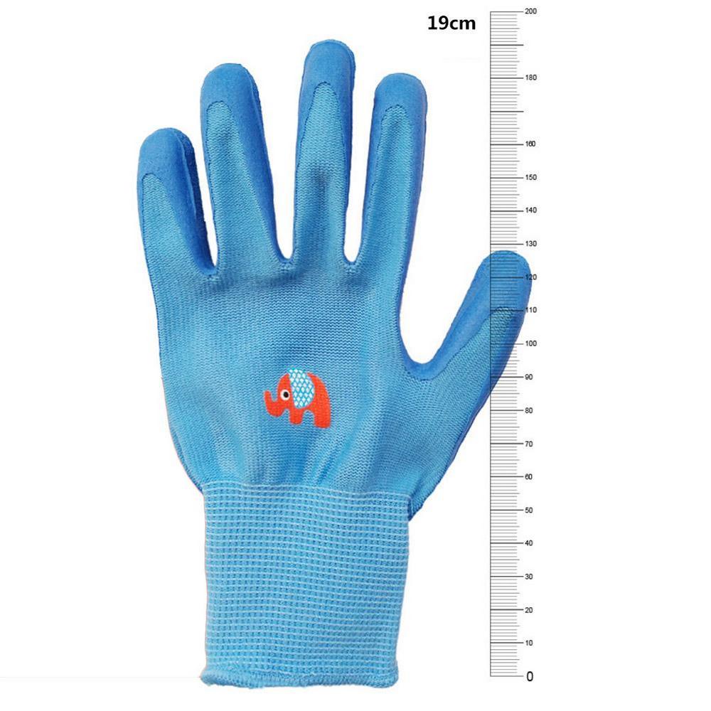 Waterproof Garden Gloves Work for Kids Children Protective Gloves Anti Bite Cut Protector Planting Work Gadget Accessories