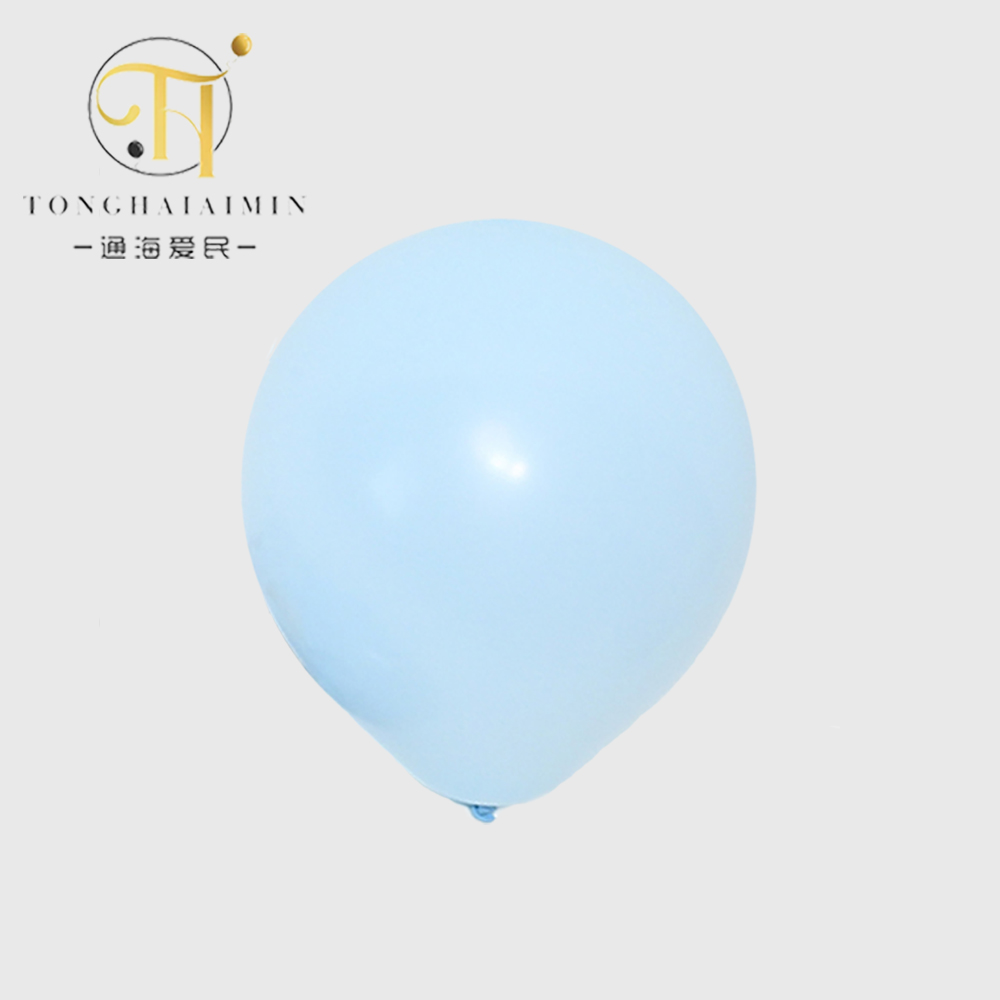 Macaron Blue Balloons