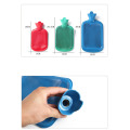 1cs Rubber Hot Water Bottle High Density Winter Hand Warmer Portable Thickened Hot Water Bottle Pocket Hot Water Bottle