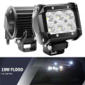 2020 New 18W LED Work Light 4WD Offroad Spot Fog ATV SUV UTE Driving Lamp For Jeep
