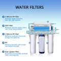 5 Stage Drinking RO Reverse Osmosis System Water Filter Kitchen Water Purifier Filters Membrane System Filtration With Faucet