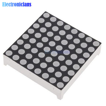 8x8 3mm Dot Matrix Display Red LED Display Common Anode