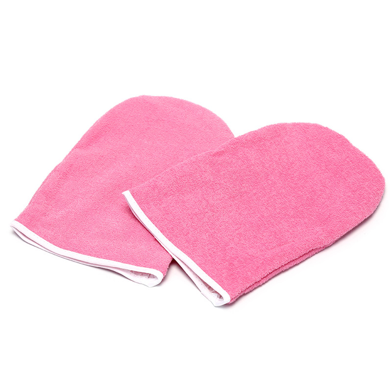 1pair Professional Wax Protection hand Gloves Paraffin Wax Protection Hand Gloves for Warmer Wax Heater Mini SPA Cotton
