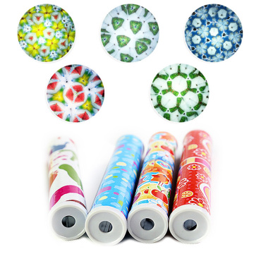 Small Color Rotating Kaleidoscope Children's Educational Science And Education Color World Classic Kaleidoscope Toy Gift Random