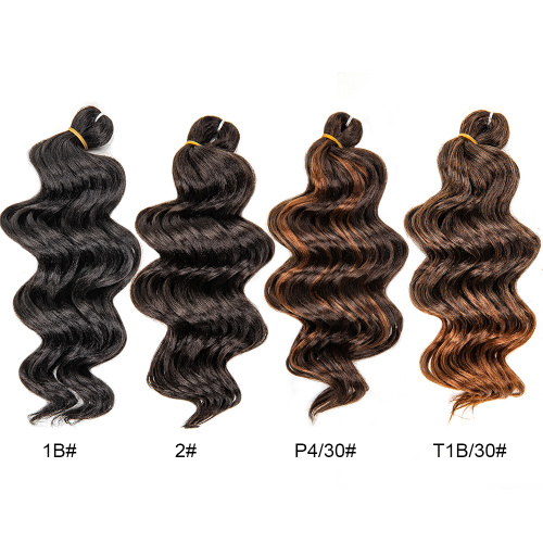 Ocean Wave Crochet Hair Deep Wave Braiding Hair Supplier, Supply Various Ocean Wave Crochet Hair Deep Wave Braiding Hair of High Quality