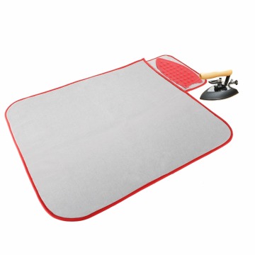 Ironing Mat with Silicone Iron Rest,Upgraded Anti-Slip Ironing Blanket Portable Heat Resistant Ironing Pad 28.3 *24 inch
