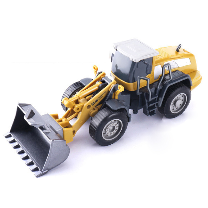 Tractor Car Kids Toy Model Forklift Excavator Dump Truck Crane Engineering Alloy Metal plastic Diecast Classic Vehicles Gift Boy