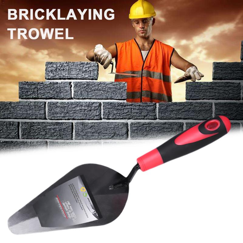 8 Inch Bricklaying Trowel Double Sided Trowel Hardware Wall Building Tool With Handle Hand Tools Industrial Grade Bricklaying