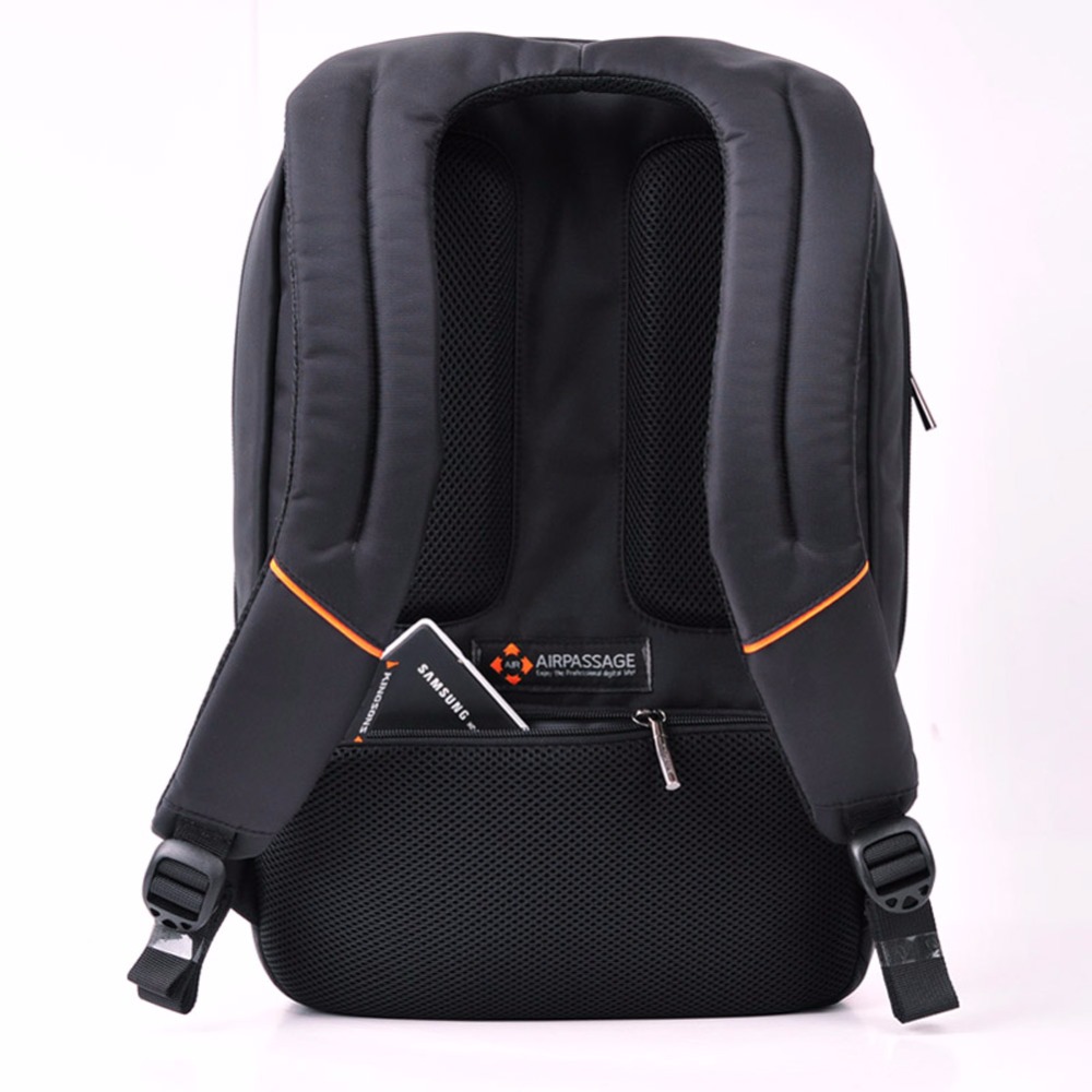 Kingsons Candy Black Laptop Backpack Man Daily Rucksack Travel Bag School Bags 14 inch Women Bagpack Mochila Feminina
