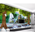 Beibehang Custom wallpaper photo landscape big tree waterfall 3D TV sofa background wall home decoration murals 3d wallpaper