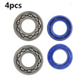4pcs Bearing Oil Seal Kit For STIHL MS180 MS170 170180 Chainsaw Crankshaft Lawn Mower Parts & Accessories
