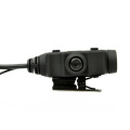 TACTICAL U94 PTT NEW VERSION HEADSET headphone CABLE & PTT FOR MIDLAND Mo to rola Kenwood ICOM