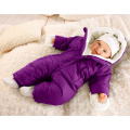 New 0-24M Winter Solid Pockets New Born Baby Clothes Infant Little Girls Outfits Romper Baby Girl Clothes Boy Babygirl Onesie