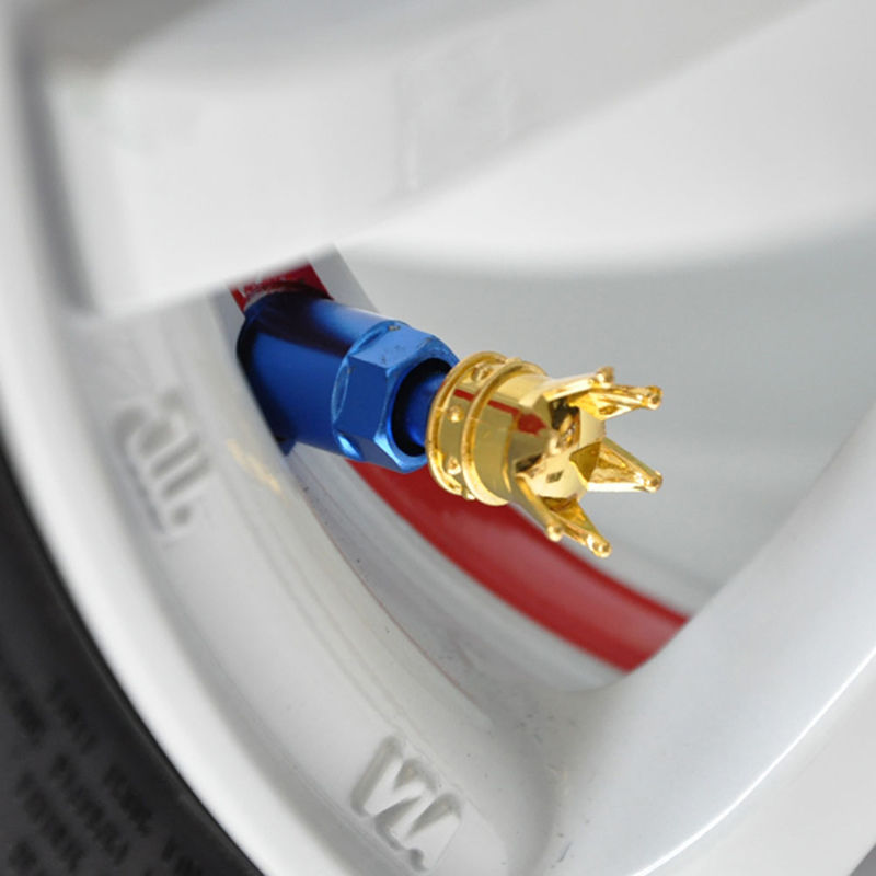 crown car valve caps.5
